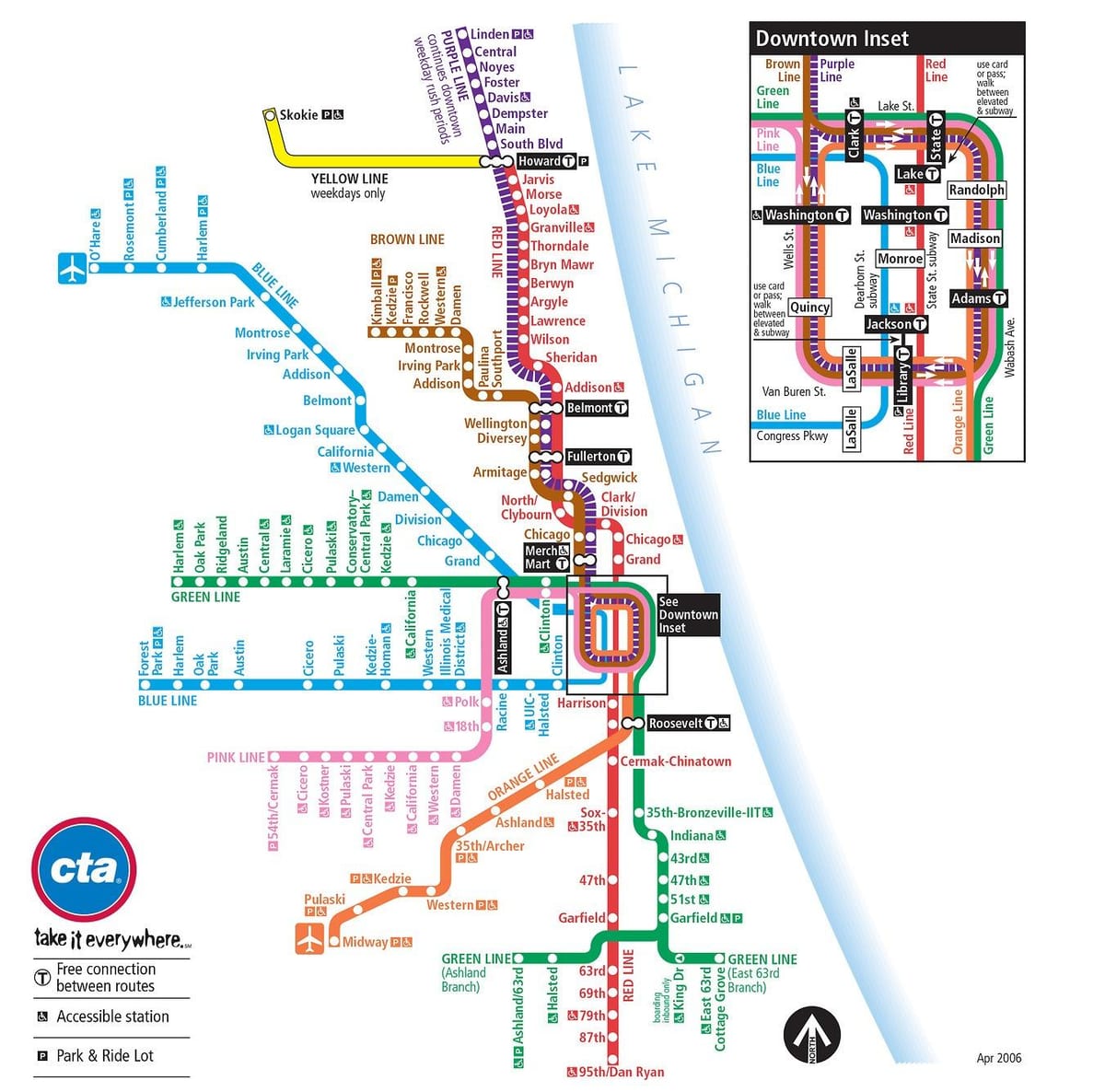 cta harta Chicago