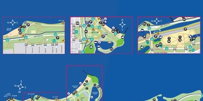 Harta Chicago plaje