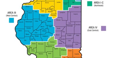 Chicago școlile publice hartă