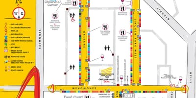 Harta vechi al orașului Chicago