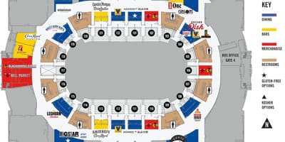 United Center suite harta Chicago
